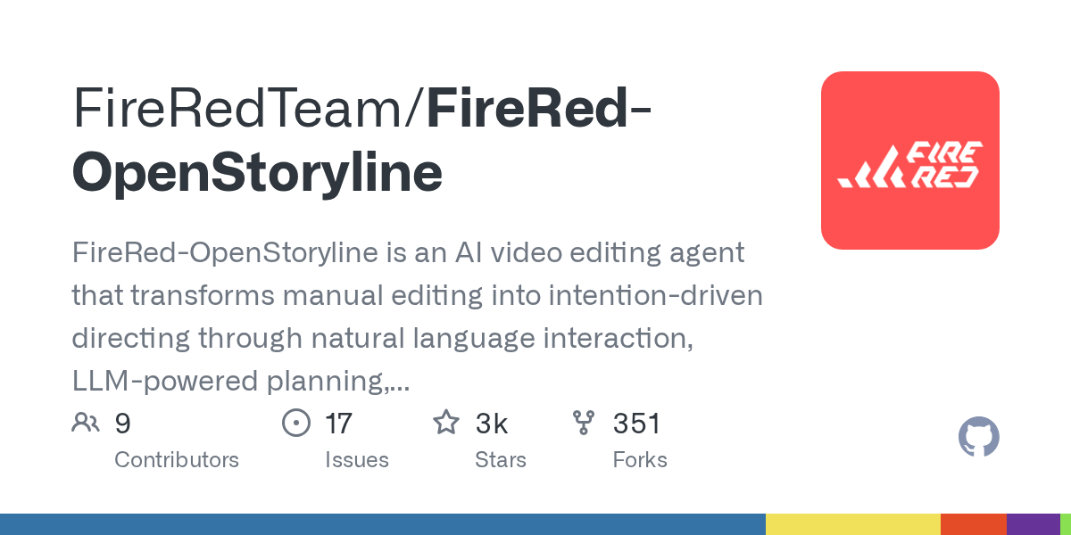 OpenStoryline 界面截图
