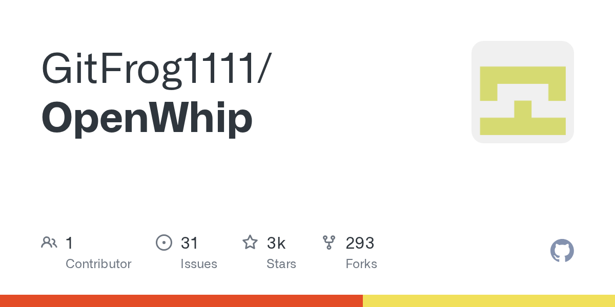 OpenWhip 界面截图