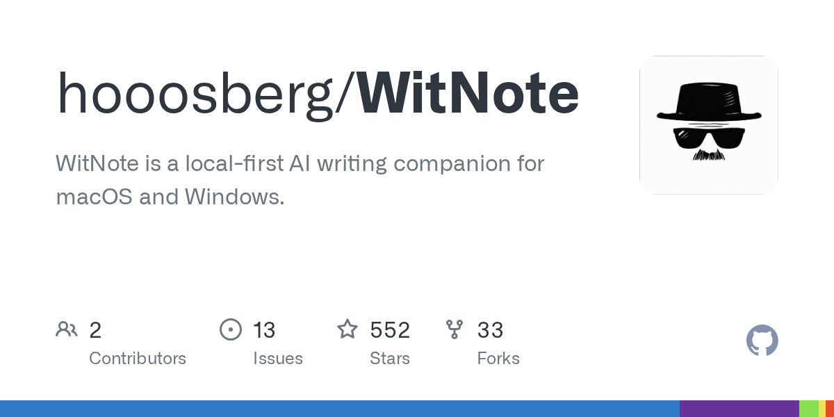 WitNote 界面截图