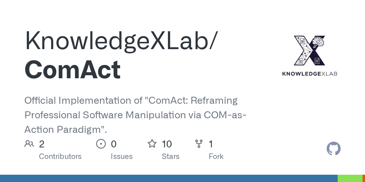 ComAct 界面截图