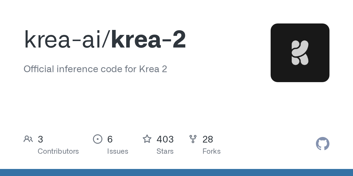 Krea 2 界面截图