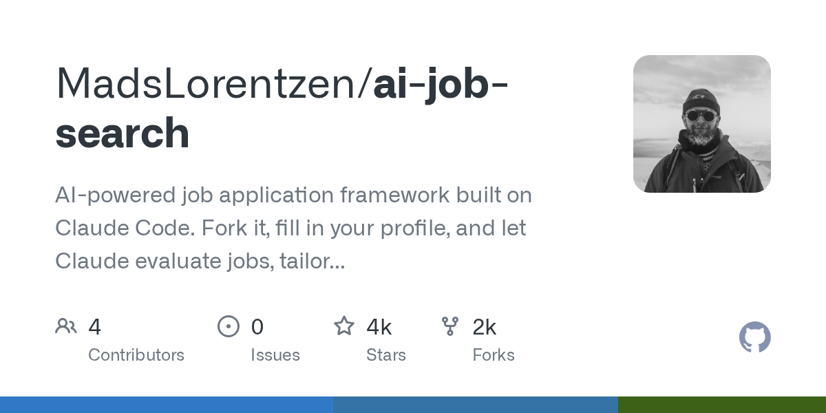 AI Job Search 界面截图