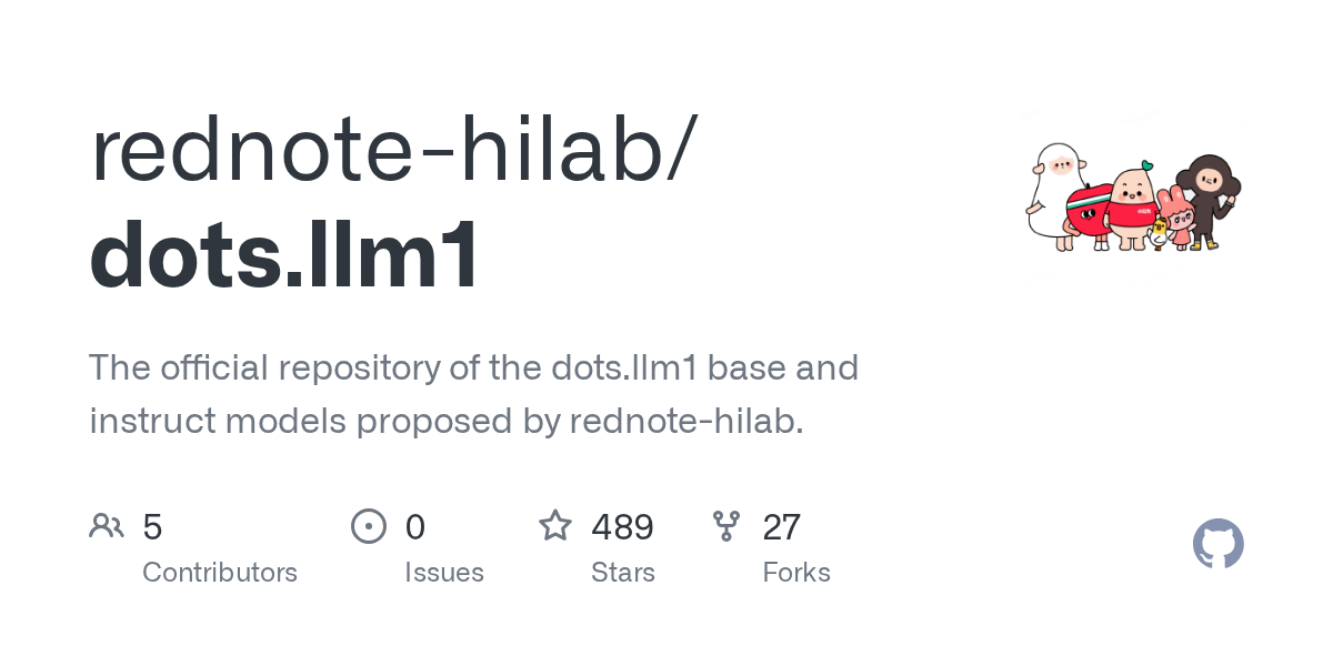 dots.llm1 界面截图