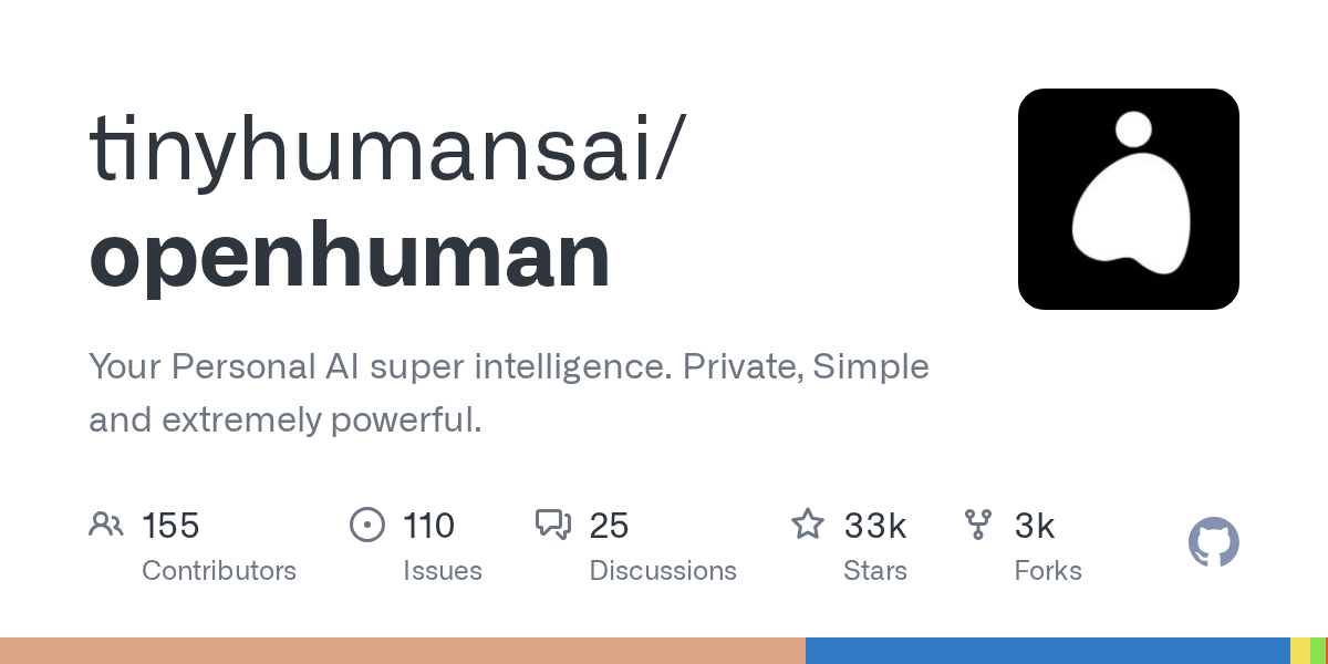 OpenHuman 界面截图