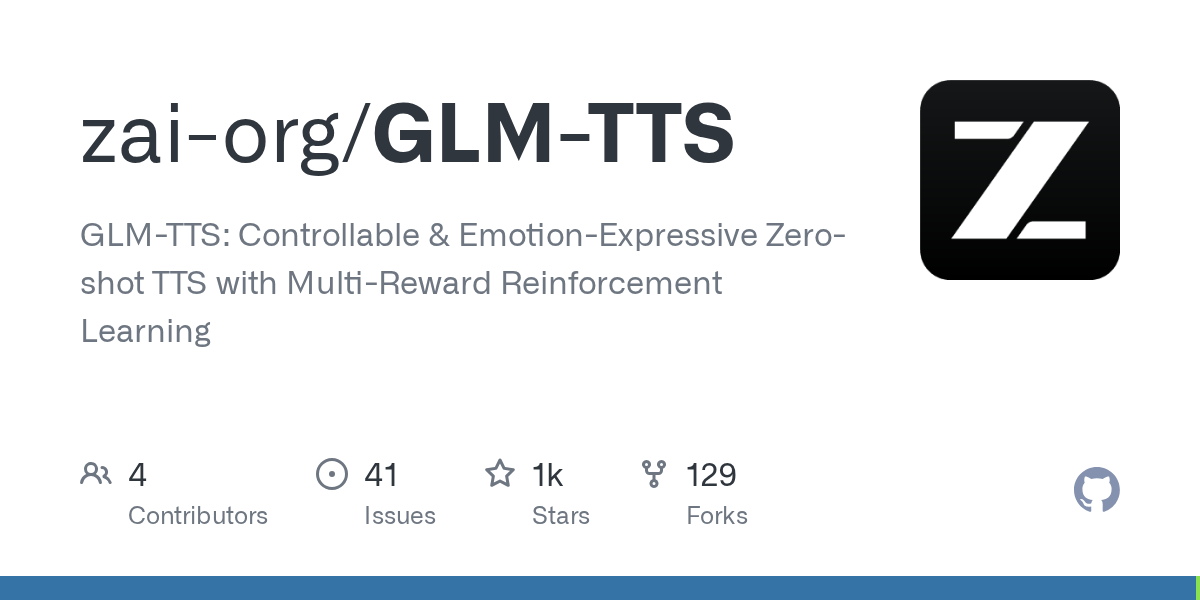 GLM-TTS 界面截图